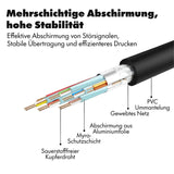 USB-C zu USB-C Kabel mit USB-Netzteil Schnellladeadapter