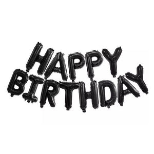 Happy Birthday Buchstabenballon Luftballon Folienballon Girlande