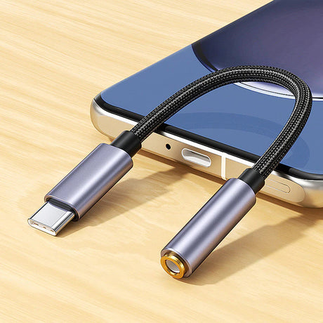 USB Type-C zu 3.5mm Audio AUX Kopfhörer Adapter USB-C zu AUX Kabel