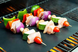 Grillmatte Antihaft Teflon BBQ feuerfest 2 Stück