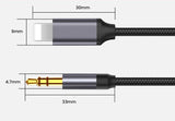 Lightning zu 3.5mm Audio Adapter Lightning auf 3.5mm Klinkenadapter