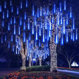 Meteor-Lichter 2.8m LED Weihnachtslichter Eiszapfen Wassertropfen Girlande