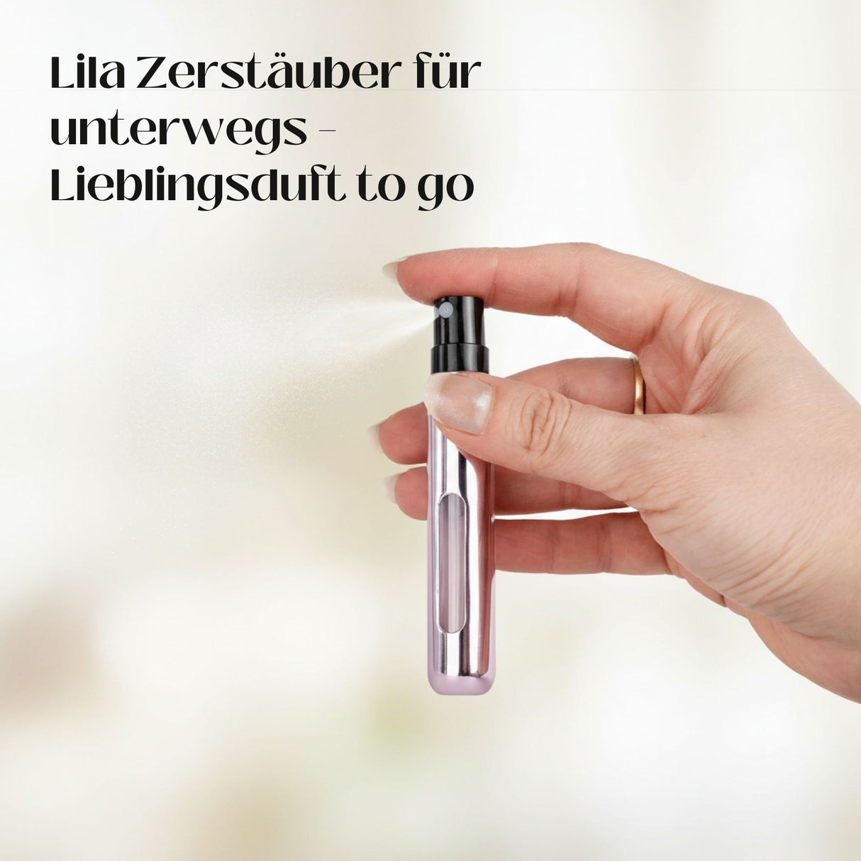 8ml Mini-Parfümzerstäuber Parfum Vaporisateur Pink