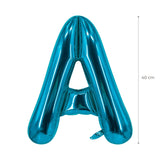 Buchstabenballon A Blau Geburtstagsparty Ballon Folienballon 40cm