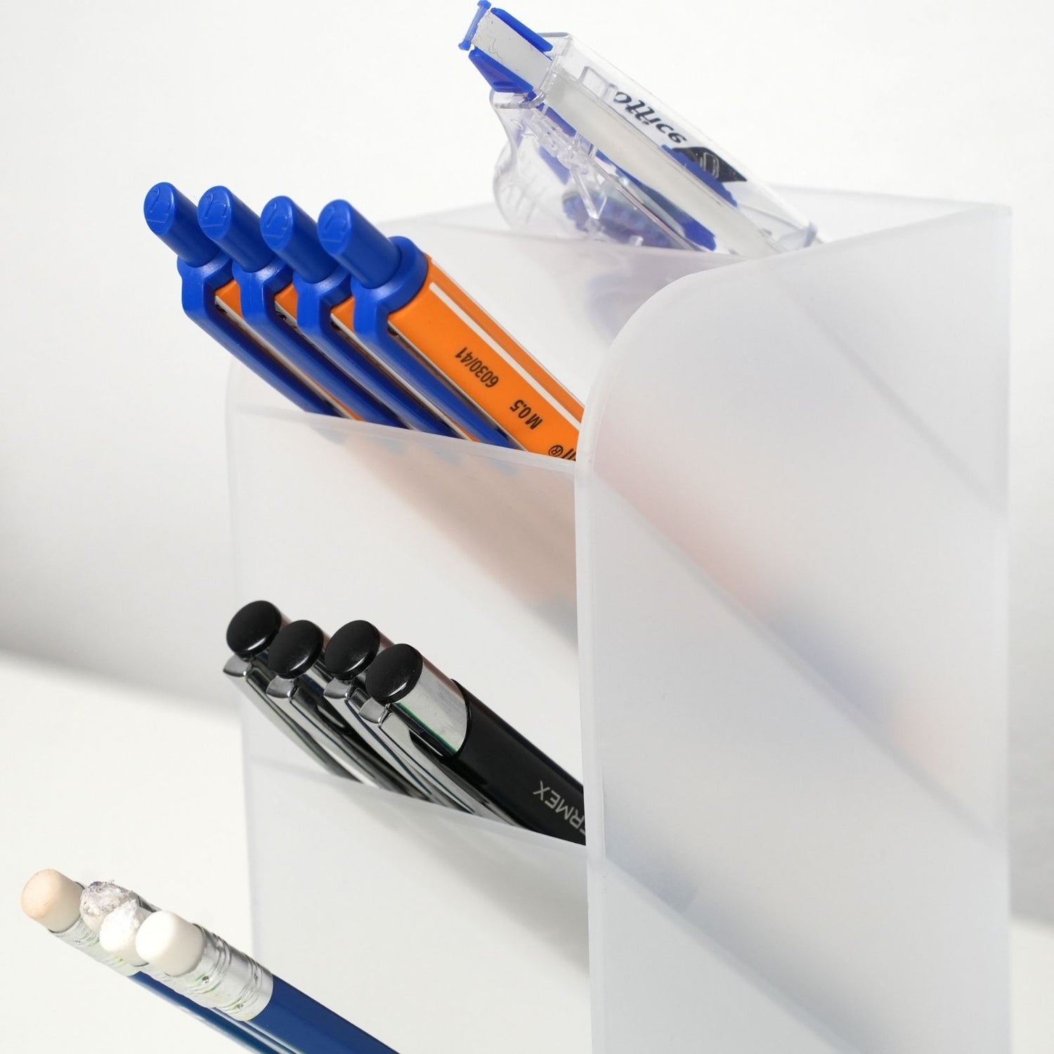 schreibgeräte aufbewahrung Bürotisch-Stifthalter Pen Desk-Organizer Stiftaufbewahrung Stiftebox S – Hermex.ch