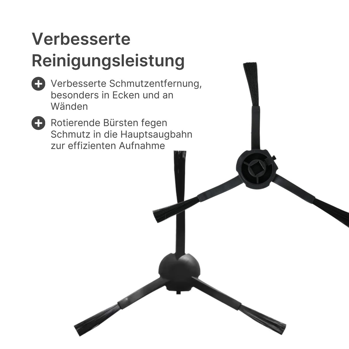 Alternative Seitenbürsten für Xiaomi Dreame Bot D10 Plus L10 Plus Z10 Pro