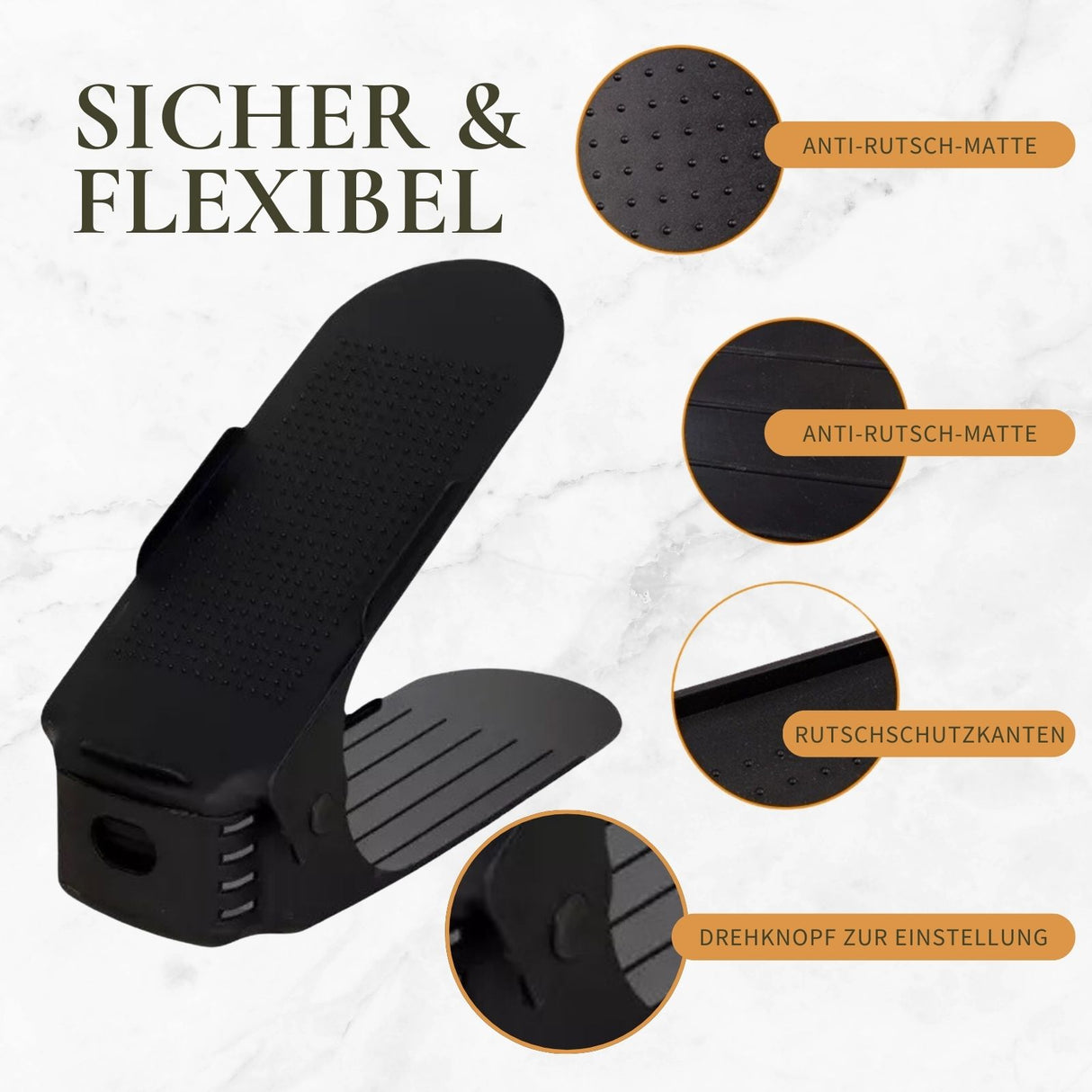 Schuhstapler Schuhhalter Schuhschrank Schuhregal Schuhhalterung Schuh-Organizer