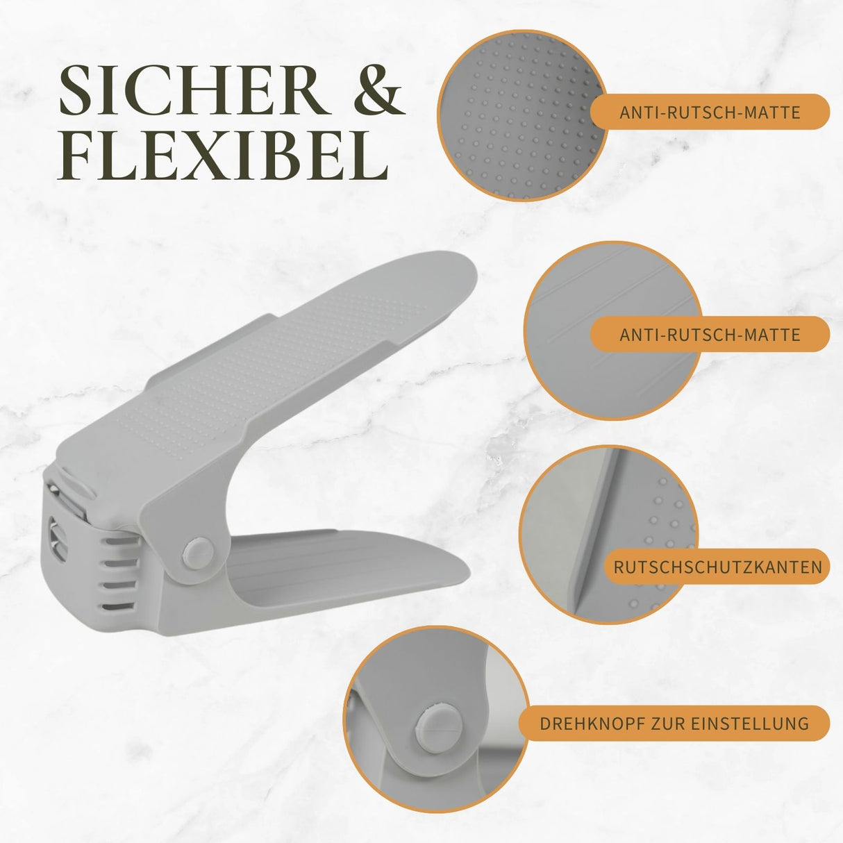 Schuh-Organizer Schuhstapler Schuhhalter Schuhschrank Schuhregal Schuhhalterung