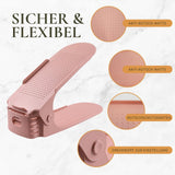 Schuhregal Schuhhalterung Schuh-Organizer Schuhstapler Schuhhalter Schuhschrank
