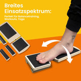 Balance-Brett Gleichgewichts-Brett Knöchel-Trainer Holzbrett Balance Board
