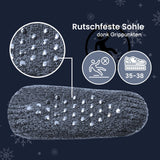 Hausschuhe Gr. 35-38 Fuzzy-Socken Kuschelsocken Pantoffeln Wintersocken