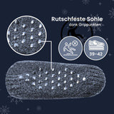 Hausschuhe Gr. 39-42 Fuzzy-Socken Pantoffeln Wintersocken Kuschelsocken