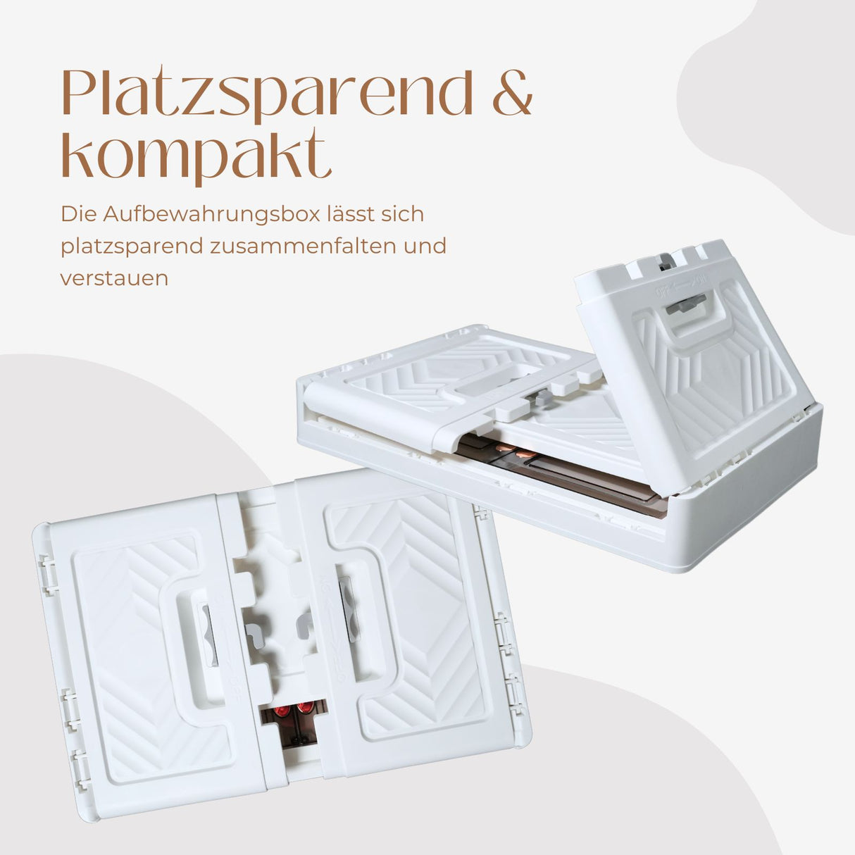 Basismodul 75 Vorratsschrank Faltbox Haushaltsschrank Rollkommode