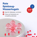 Wasserabsorbierende Spielzeuggewehr-Kugeln Gel-Munition für Xshot und Gelblaster