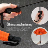 Regenschirm Hermex Reise-Schirm faltbarer Regenschirm