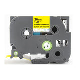 Alternatives Etikettenband zu Brother TZe-661L2 Beschriftungsband