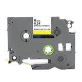 Alternatives Etikettenband zu Brother TZe-S611 Beschriftungsband