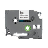 Alternatives Etikettenband zu Brother TZe-FX211 Beschriftungsband