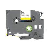 Alternatives Etikettenband zu Brother TZe-FX611 Beschriftungsband