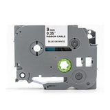 Alternatives Etikettenband zu Brother TZe-FX223 Beschriftungsband