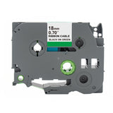Alternatives Etikettenband zu Brother TZe-FX741 Beschriftungsband