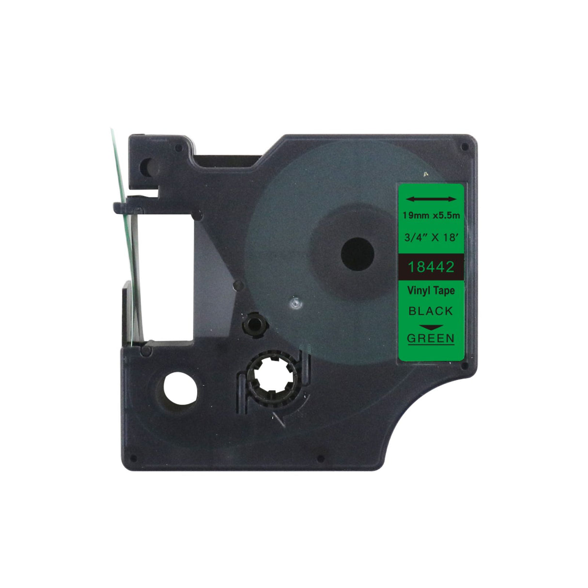 Alternatives Etikettenband zu Dymo 18442 / S0718570 Vinyletiketten