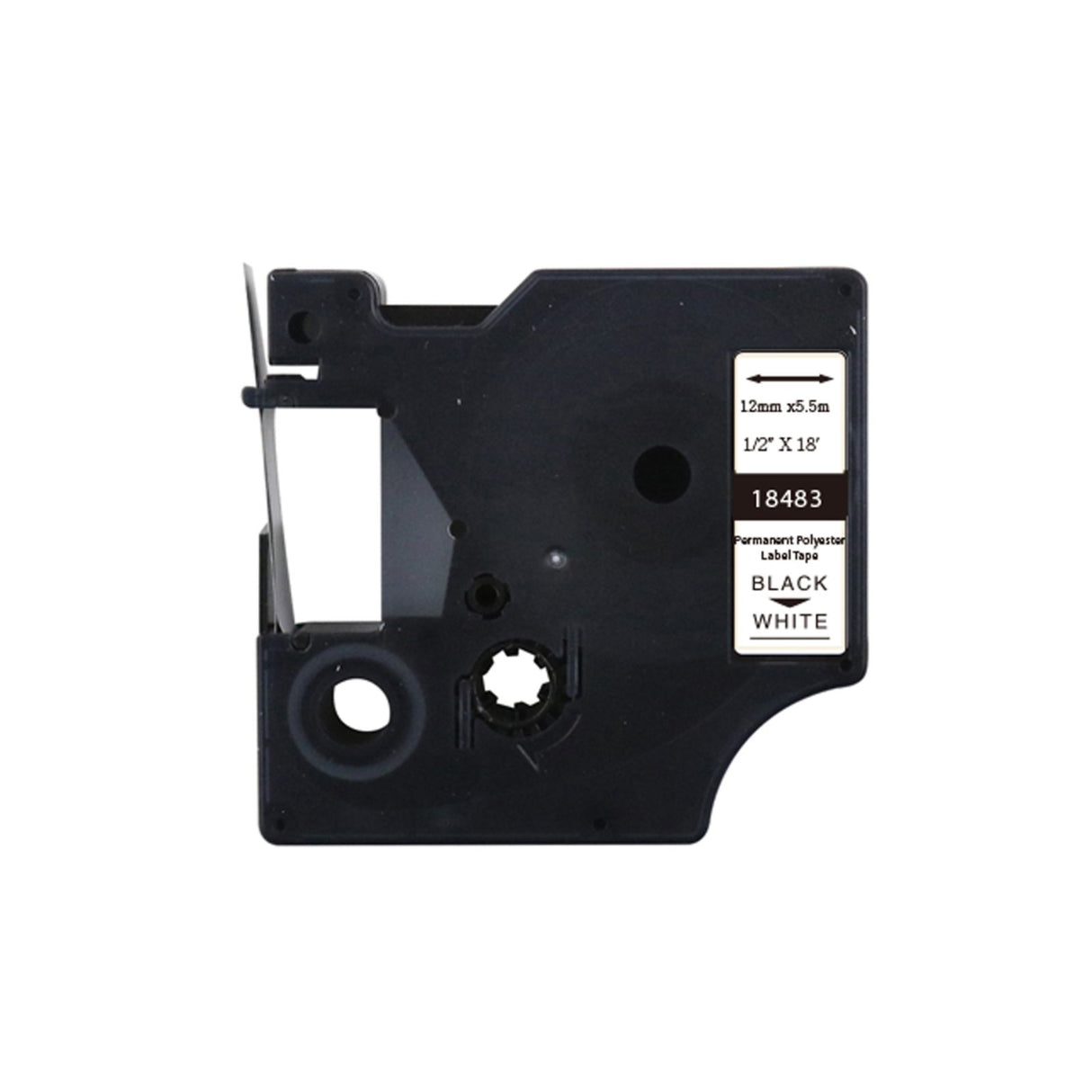 Alternatives Etikettenband zu Dymo 18483 / S0718210 Polyesteretiketten