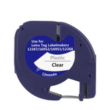 Alternatives Etikettenband zu Dymo 16951 / S0721530 LetraTag