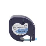 Alternatives Etikettenband zu Dymo L-K31F LetraTag