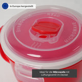 Mikrowellen-Tasse mit Henkel Mikrowellen-Becher Lunchbecher Suppen-Mug