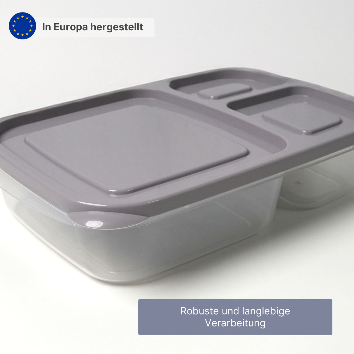 Aufbewahrungsbox Meal-Prep Box Frischhaltedose Vorratsdose Lunchbox