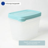 3er-Set Meal-Prep-Dosen Aufbewahrungsdosen Frischhaltedosen Boxen