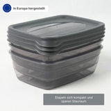 3er-Set Aufbewahrungsdosen Frischhaltedosen Meal-Prep-Dosen Boxen