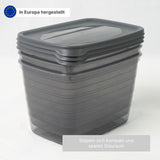 3er-Set Meal-Prep-Dosen Frischhaltedosen Boxen Aufbewahrungsdosen