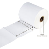 Alternative Etikettenrolle zu Zebra 100mm x 150mm Universaletiketten