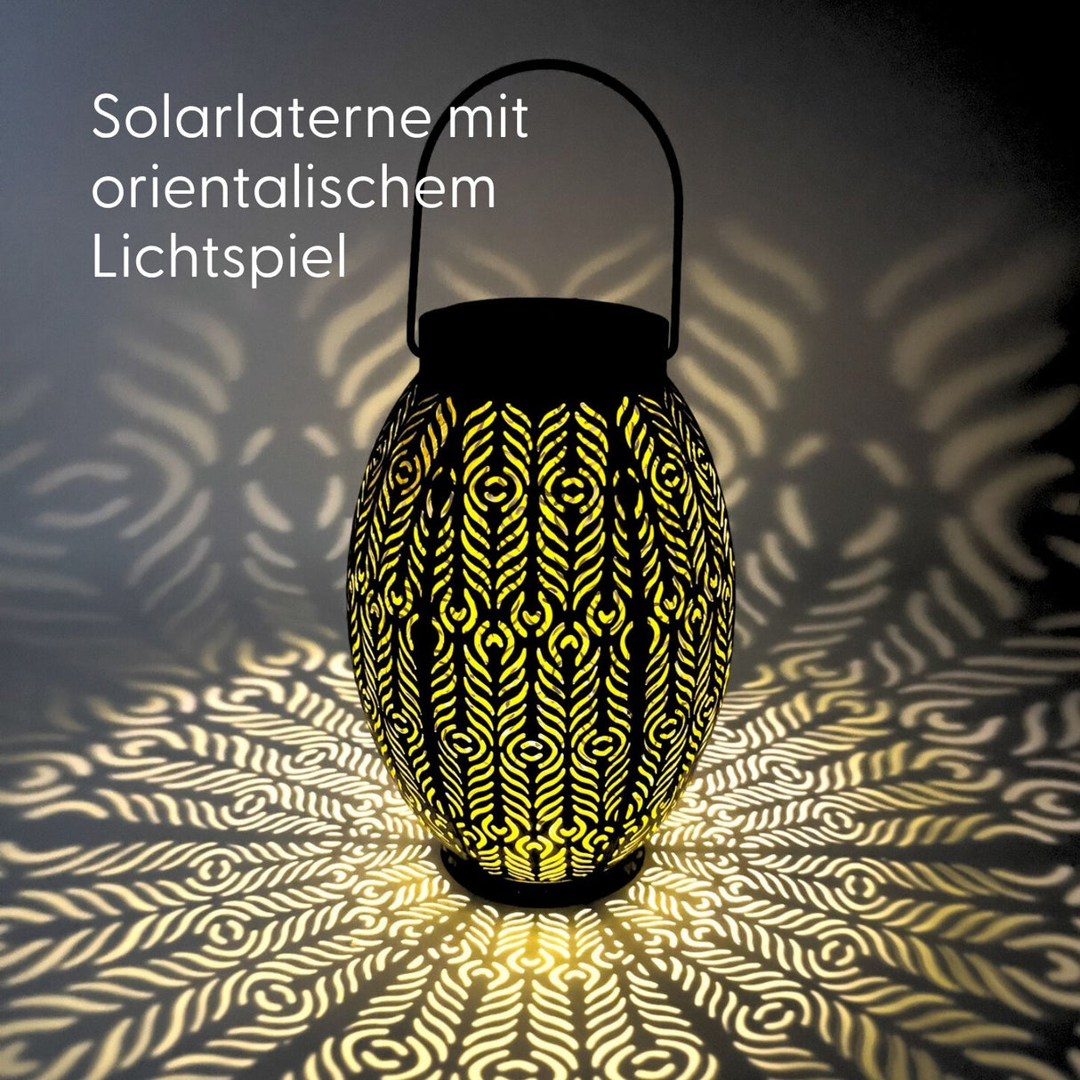 Outdoor Solarleuchte LED Laterne Solarlampe Solarlaterne Gartenlaterne