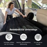 Luftbett Set für Autorücksitz Auto-Luftmatratze Aufblasbares Auto-Bett