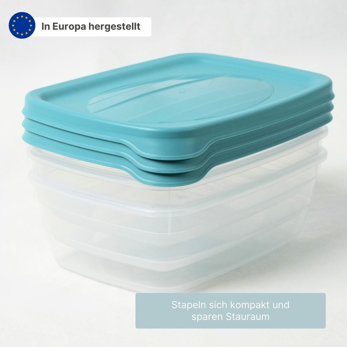3er-Set Frischhaltedosen Boxen Meal-Prep-Dosen Aufbewahrungsdosen