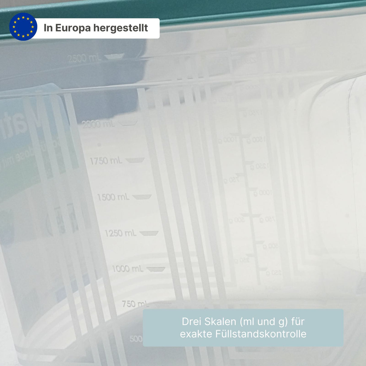 Schüttdose mit Griff Vorratsdose Küchenbehälter Vorratsbehälter