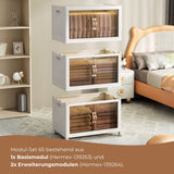 Modul-Set 65 Vorratsschrank Faltbox 1 Basis 2 Erweiterungen