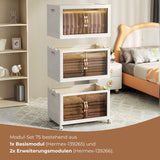 Modul-Set 75 Vorratsschrank Faltbox 1 Basis 2 Erweiterungen
