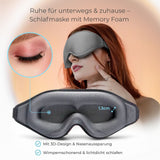 3D Schlafmaske Nachtmaske Augenmaske Schlafbrille Maske
