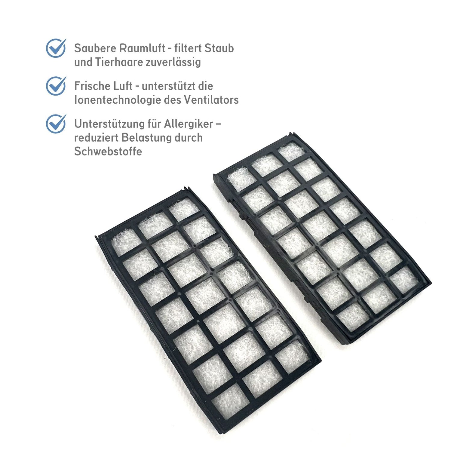 Filter für rotierenden Turmventilator 141912 Ersatzfilter Staubfilter