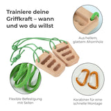 2er-Set Fingerboard Trapez Kletterzubehör Hangboard Kletterbrett