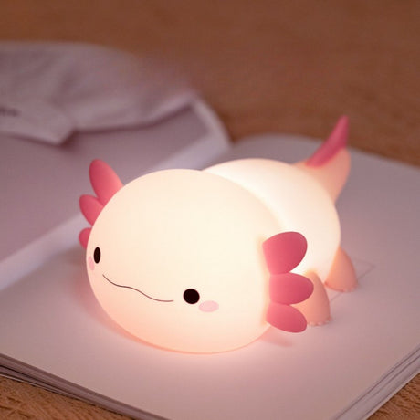 LED-Axolotl-Nachtlicht Tischleuchte Schlaflicht Kinder-Nachttischlampe