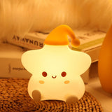 LED-Stern-Nachtlicht Kinder-Nachttischlampe Tischleuchte Schlaflicht