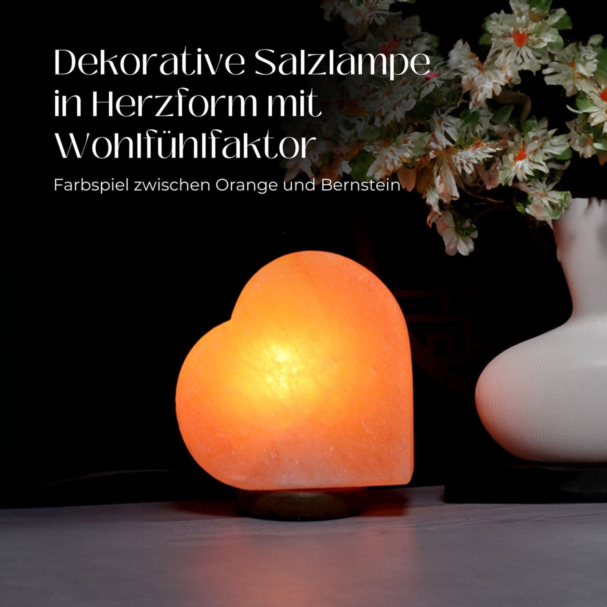 Himalaya-Salzlampe Kristallsalzleuchte Salzkristalllampe Dekotischlampe
