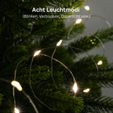 LED Kupferdraht-Lichterkette 5m Weihnachtslichterkette Deko-Lichter