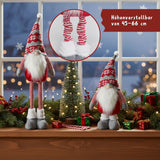 Stehfigur Wichtel Deko-Wichtel Weihnachtswichtelfigur Wichteldekofigur