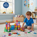 Magnetische Bausteine Kräftige Farben Magnetspielzeug Magnet-Baukasten